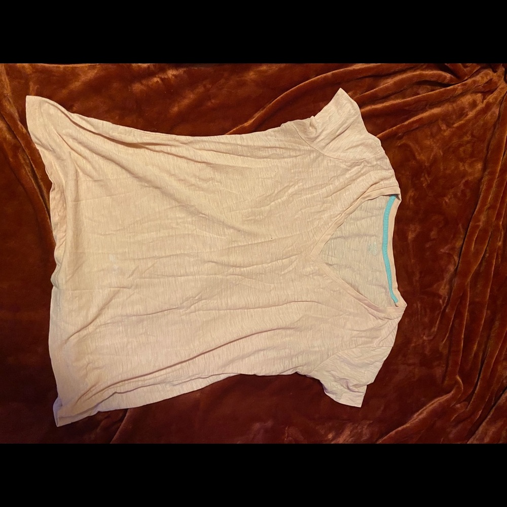 V neck tee shirt